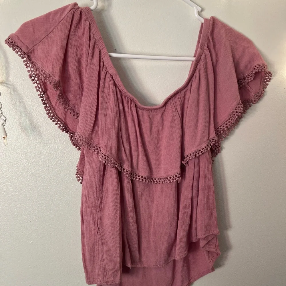 No Comment boho chic crop top | Size XL - Picture 1 of 7
